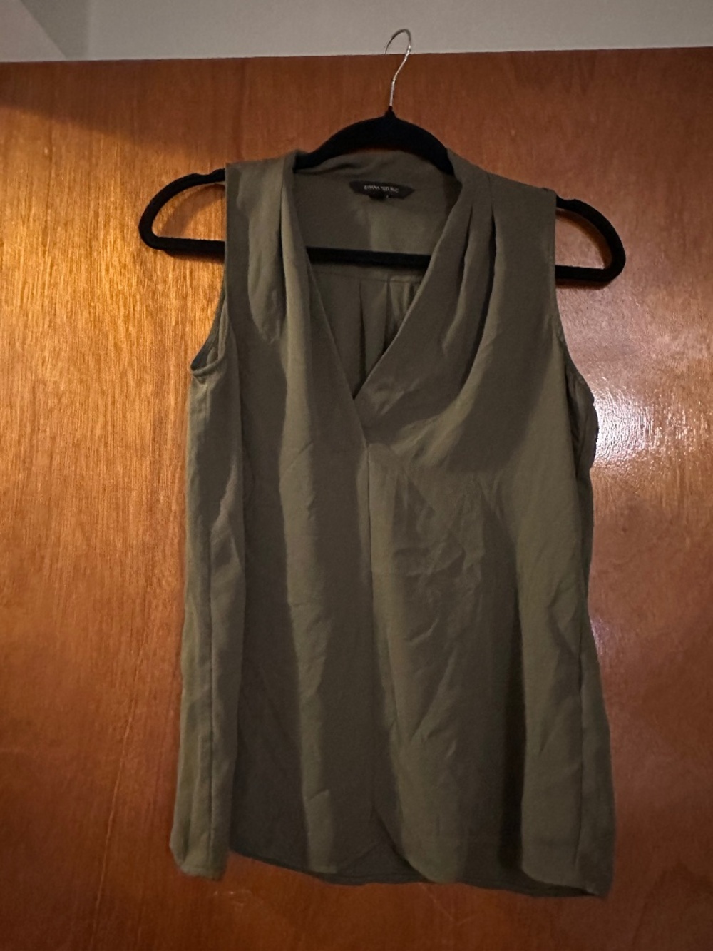 Olive green blouse